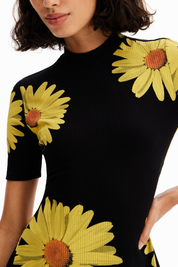 Desigual Women M. Christian Lacroix short daisy dress Clothing PFVZ0B349