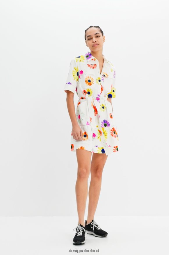 Desigual Women M. Christian Lacroix short floral shirt dress Clothing PFVZ0B120