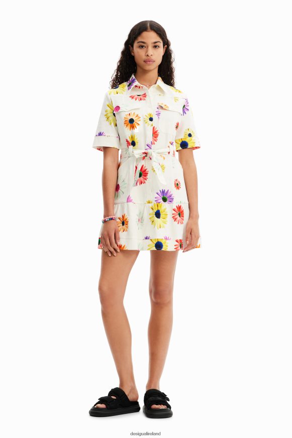 Desigual Women M. Christian Lacroix short floral shirt dress Clothing PFVZ0B120