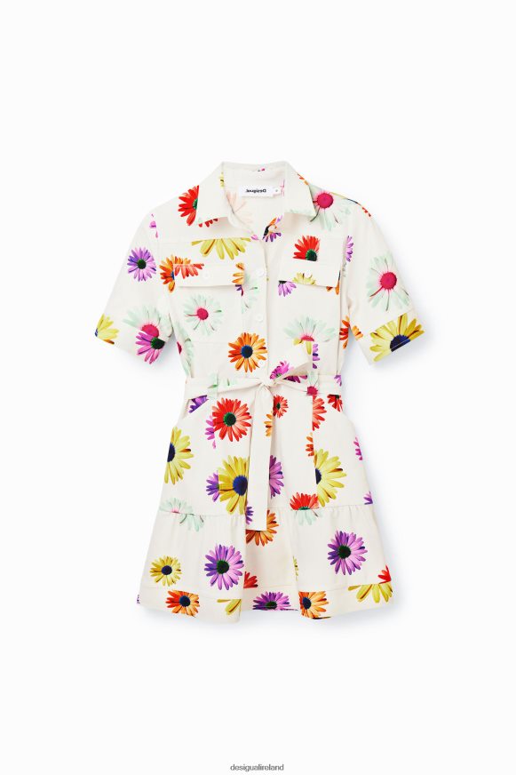 Desigual Women M. Christian Lacroix short floral shirt dress Clothing PFVZ0B120
