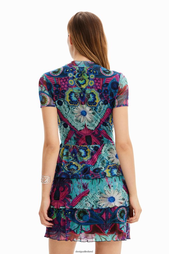 Desigual Women M. Christian Lacroix short layered dress Clothing PFVZ0B6