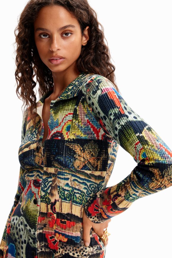 Desigual Women M. Christian Lacroix tapestry midi dress Clothing PFVZ0B272