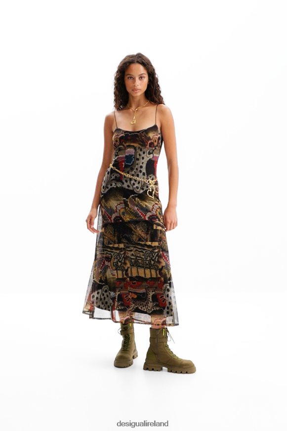 Desigual Women M. Christian Lacroix tapestry midi dress Clothing PFVZ0B91