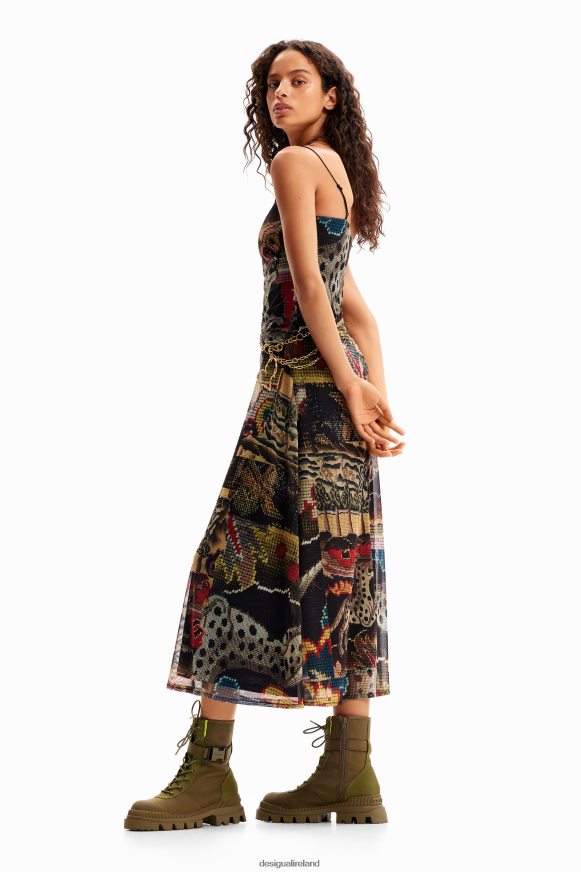 Desigual Women M. Christian Lacroix tapestry midi dress Clothing PFVZ0B91