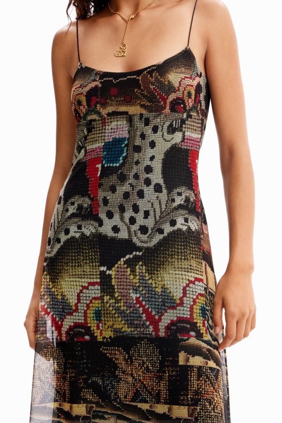 Desigual Women M. Christian Lacroix tapestry midi dress Clothing PFVZ0B91