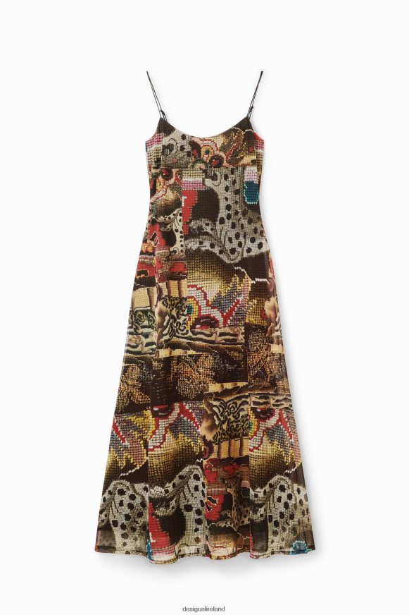 Desigual Women M. Christian Lacroix tapestry midi dress Clothing PFVZ0B91