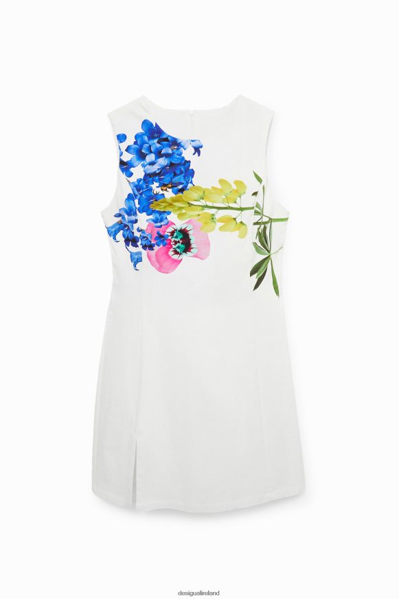 Desigual Women M. Christian Lacroix white dress Clothing PFVZ0B1135