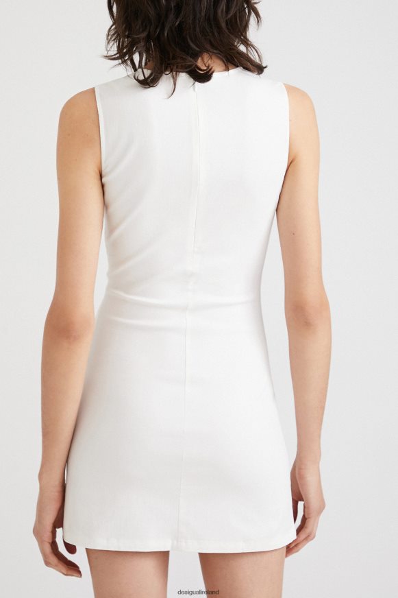 Desigual Women M. Christian Lacroix white dress Clothing PFVZ0B1135