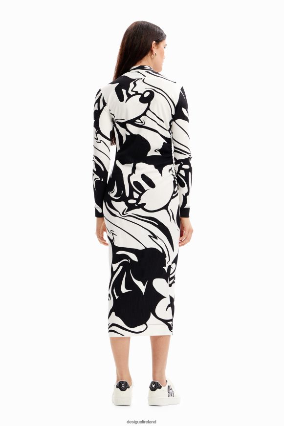 Desigual Women Mickey Mouse midi dress Clothing PFVZ0B984