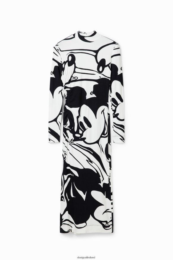 Desigual Women Mickey Mouse midi dress Clothing PFVZ0B984