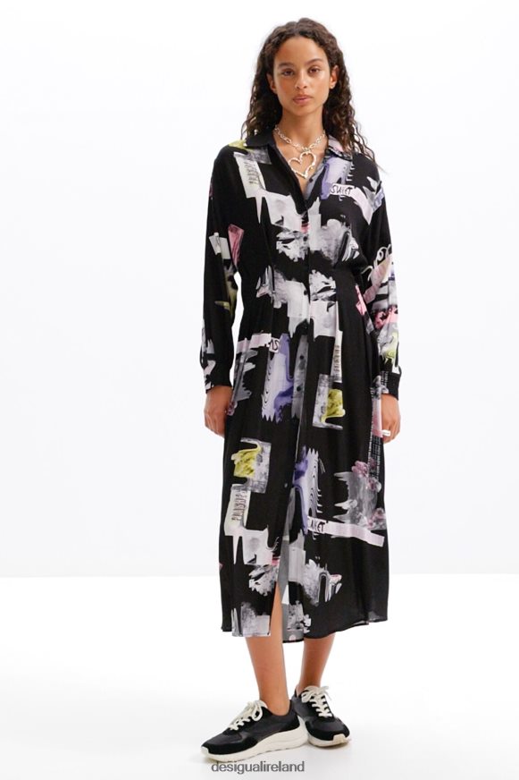 Desigual Women Midi shirt dress Clothing PFVZ0B66