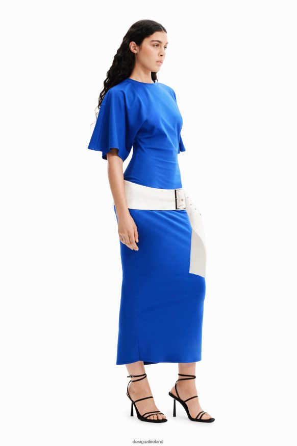 Desigual Women Nathy Peluso belt dress Clothing PFVZ0B462