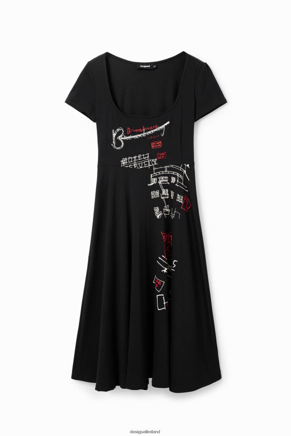 Desigual Women Short arty dress Clothing PFVZ0B178