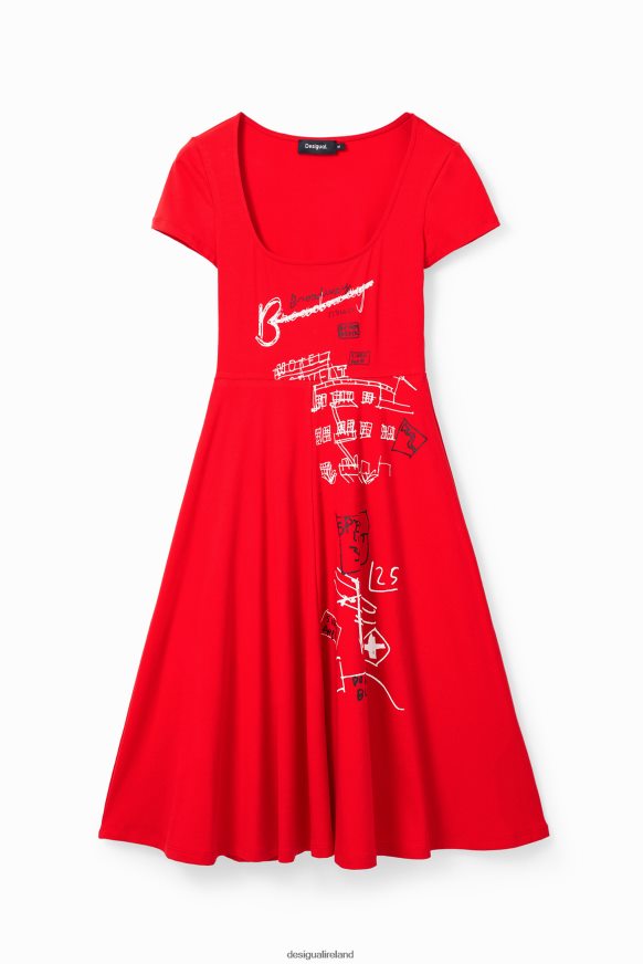 Desigual Women Short arty dress Clothing PFVZ0B829