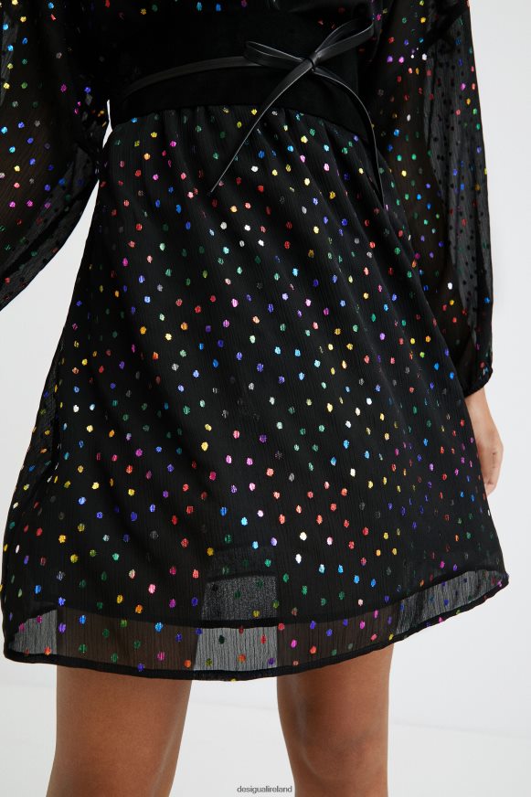 Desigual Women Short dress tulle Clothing PFVZ0B1102