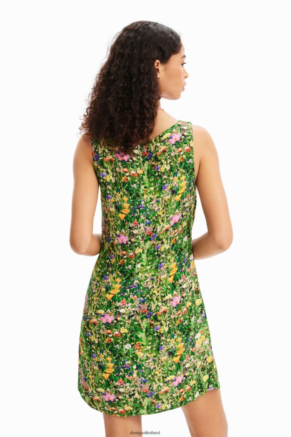 Desigual Women Short floral dress Clothing PFVZ0B381