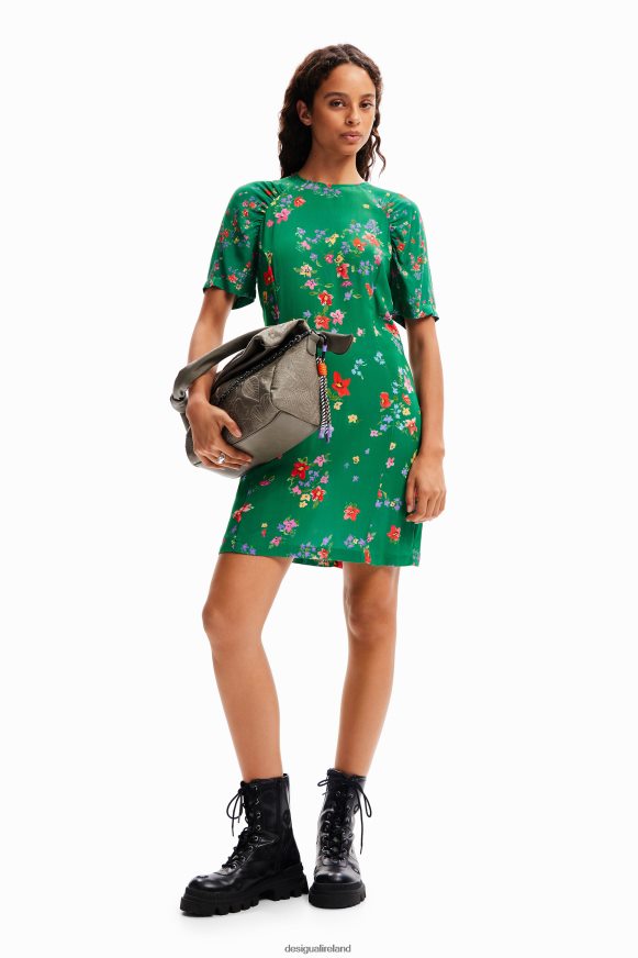 Desigual Women Short floral dress Clothing PFVZ0B92