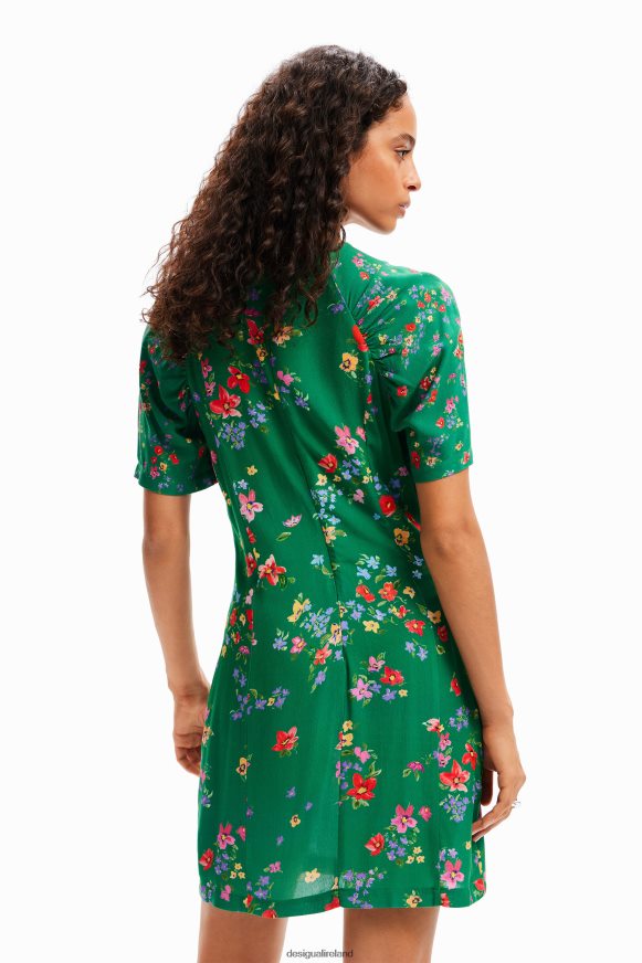 Desigual Women Short floral dress Clothing PFVZ0B92