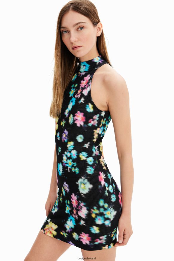 Desigual Women Short halter neck dress Clothing PFVZ0B656