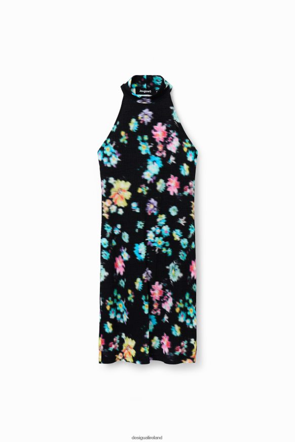 Desigual Women Short halter neck dress Clothing PFVZ0B656