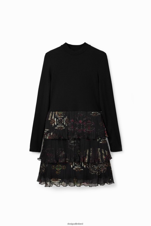 Desigual Women Short pleated dress Clothing PFVZ0B16