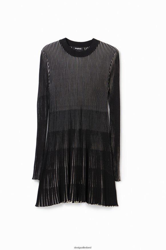 Desigual Women Short ribbed dress Clothing PFVZ0B188