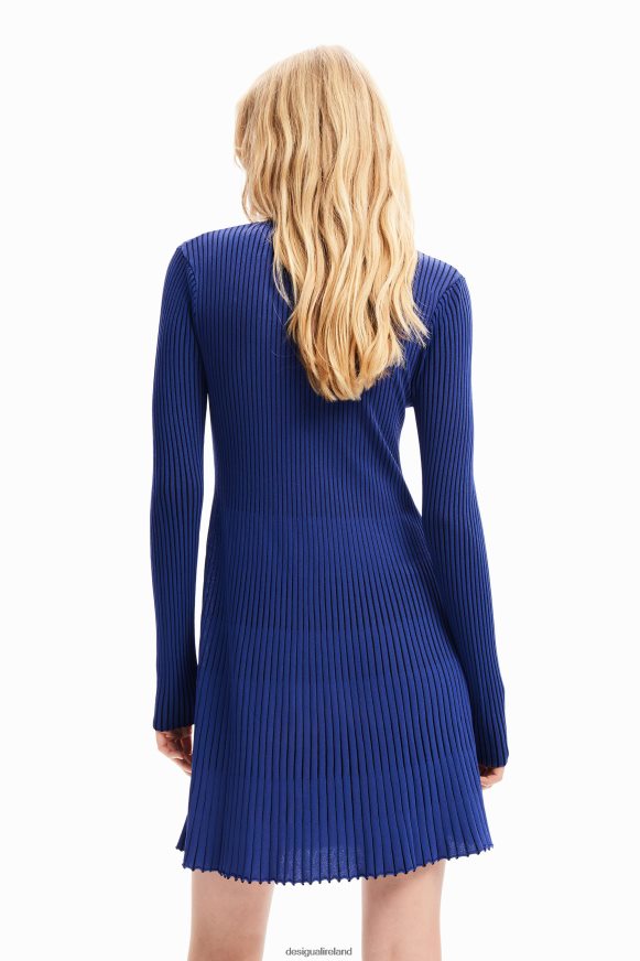 Desigual Women Short ribbed dress Clothing PFVZ0B24
