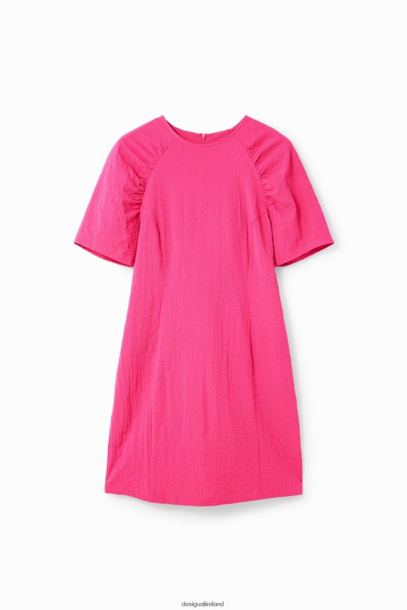 Desigual Women Short textured dress Clothing PFVZ0B112