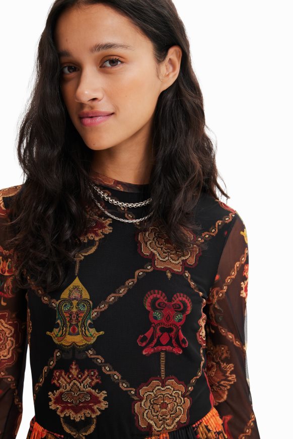 Desigual Women Short tunic dress Clothing PFVZ0B1006