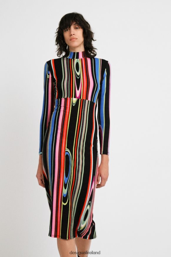 Desigual Women Slim midi dress Clothing PFVZ0B783