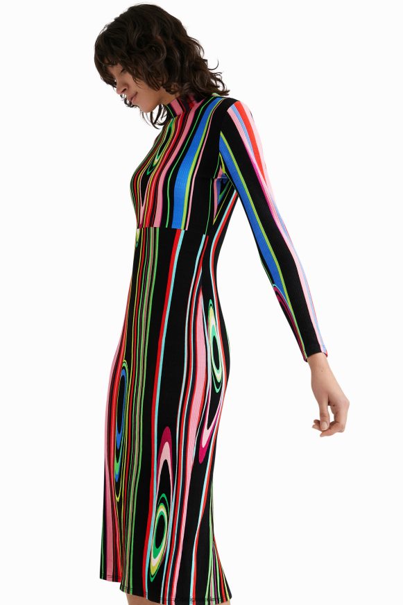 Desigual Women Slim midi dress Clothing PFVZ0B783