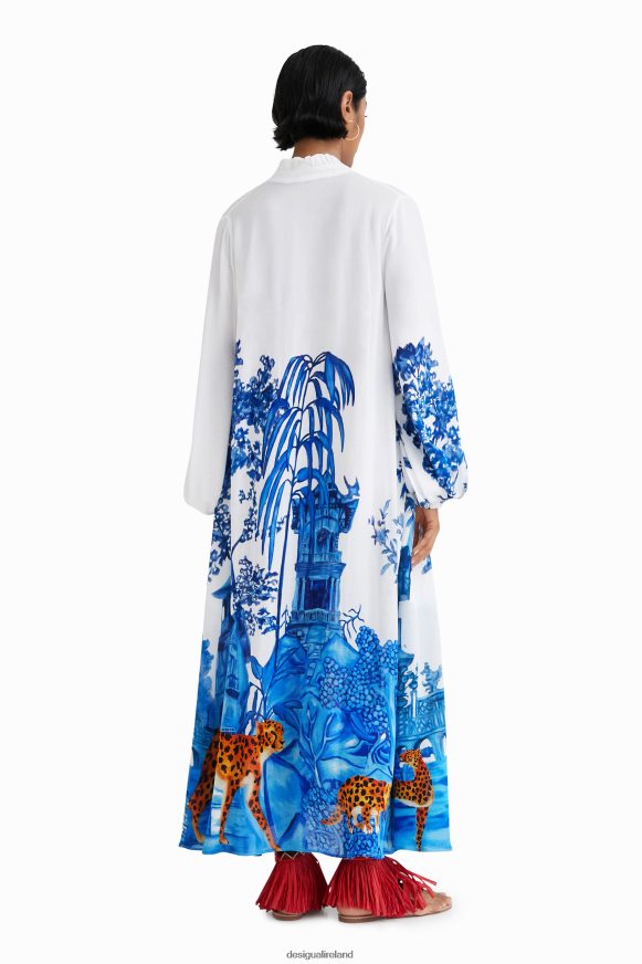 Desigual Women Stella Jean long kaftan Clothing PFVZ0B709