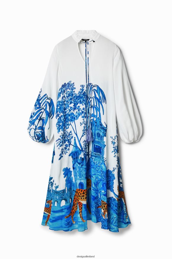 Desigual Women Stella Jean long kaftan Clothing PFVZ0B709