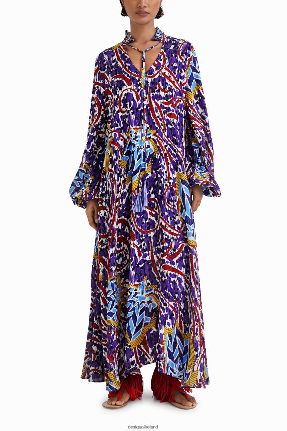 Desigual Women Stella Jean long kaftan Clothing PFVZ0B832