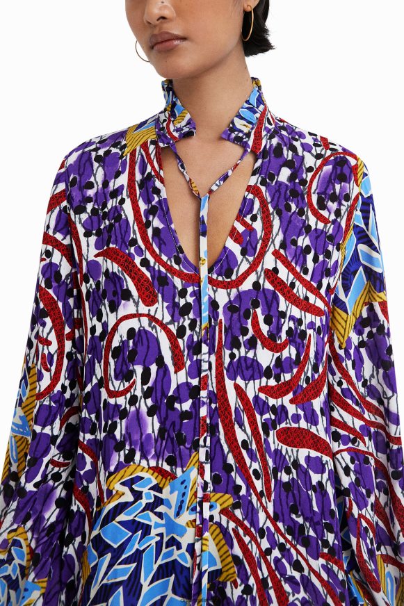 Desigual Women Stella Jean long kaftan Clothing PFVZ0B832