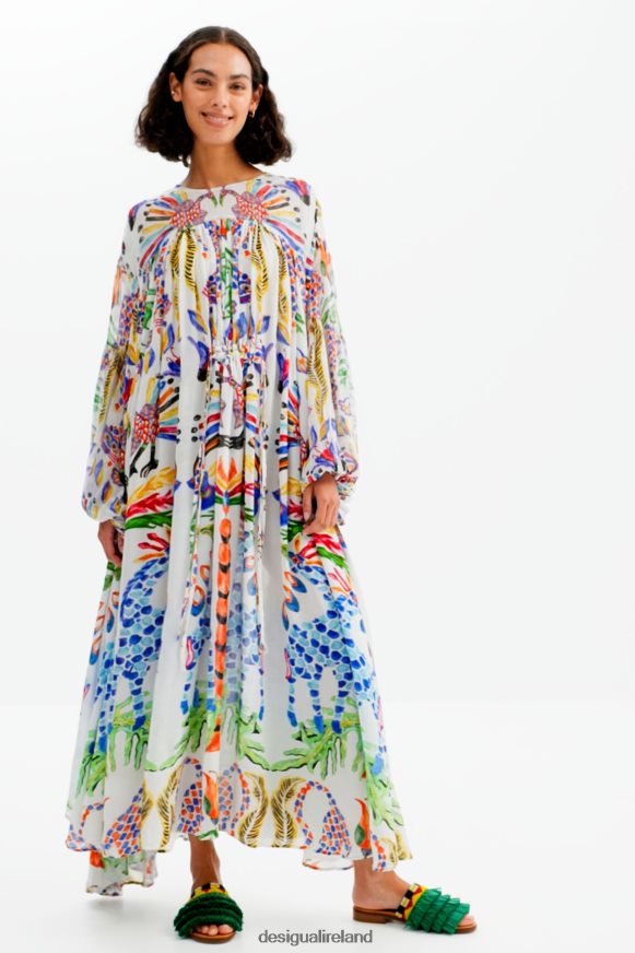 Desigual Women Stella Jean maxi tunic dress Clothing PFVZ0B110
