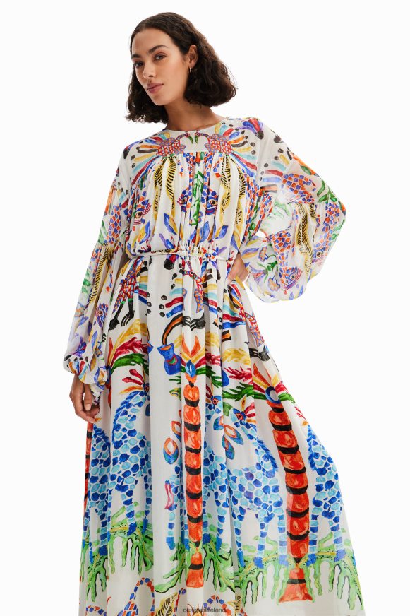 Desigual Women Stella Jean maxi tunic dress Clothing PFVZ0B110