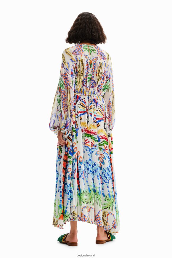 Desigual Women Stella Jean maxi tunic dress Clothing PFVZ0B110