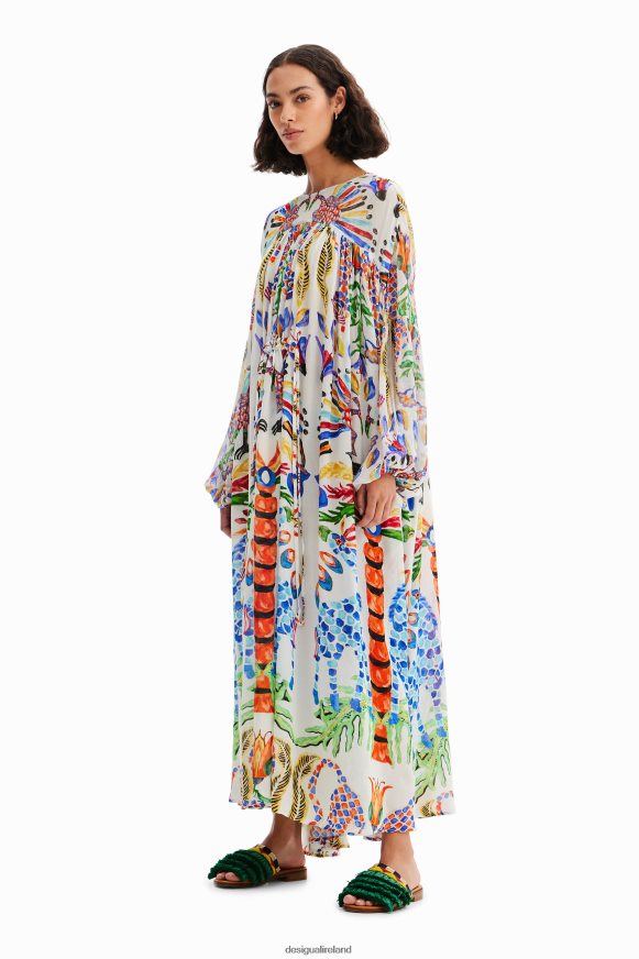 Desigual Women Stella Jean maxi tunic dress Clothing PFVZ0B110