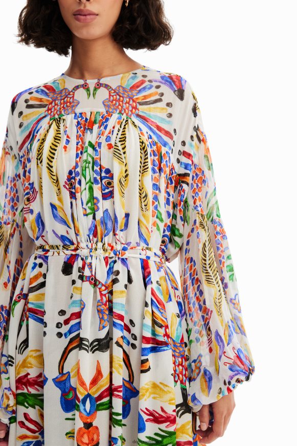Desigual Women Stella Jean maxi tunic dress Clothing PFVZ0B110