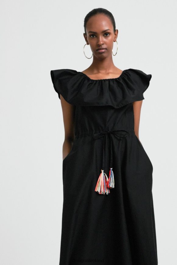 Desigual Women Stella Jean ruffled midi dress Clothing PFVZ0B934