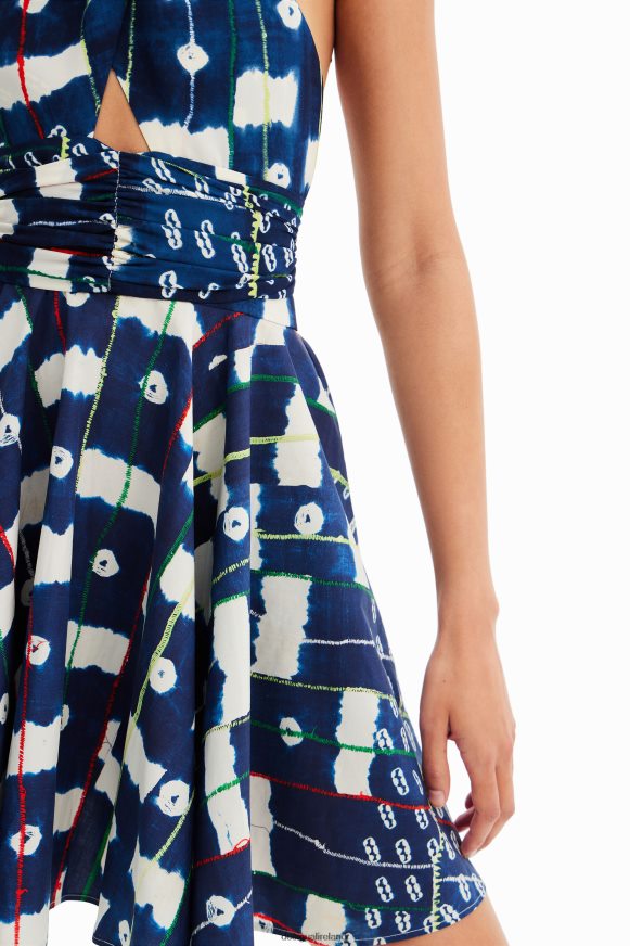 Desigual Women Stella Jean short halter dress Clothing PFVZ0B357