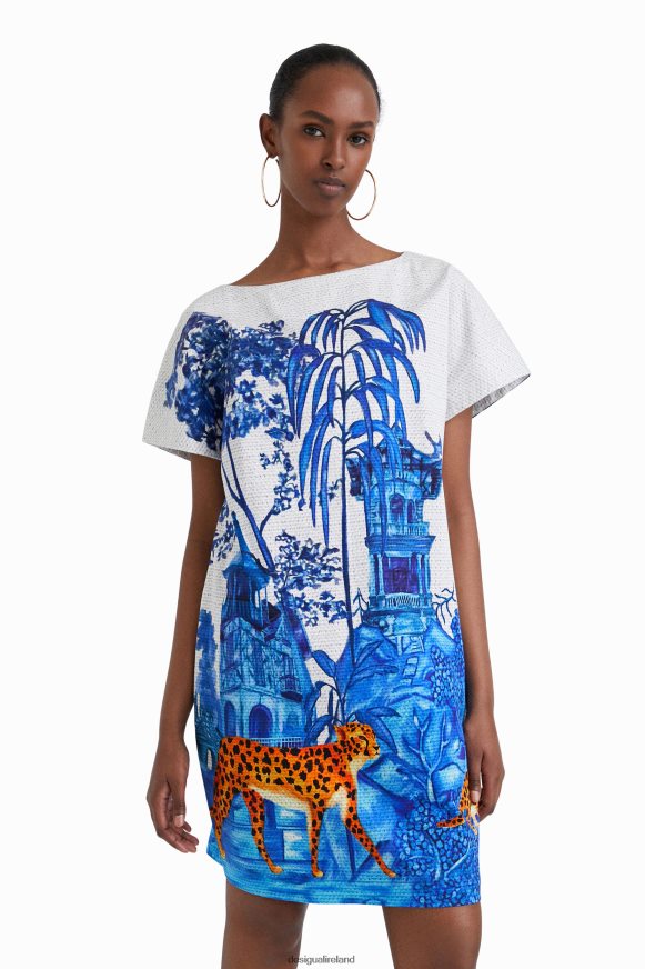 Desigual Women Stella Jean short tunic Clothing PFVZ0B1071