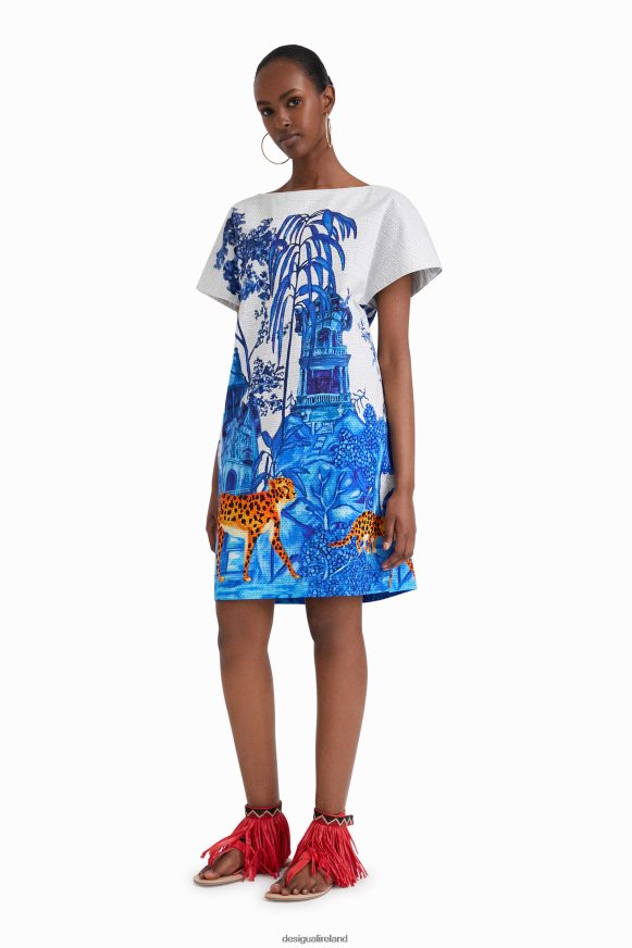 Desigual Women Stella Jean short tunic Clothing PFVZ0B1071