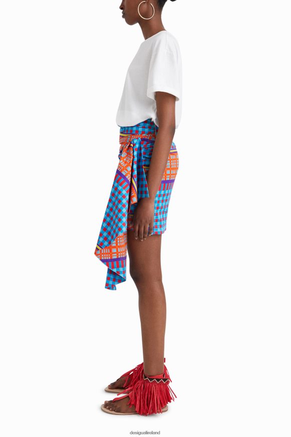 Desigual Women Stella Jean short two-piece dress Clothing PFVZ0B1081