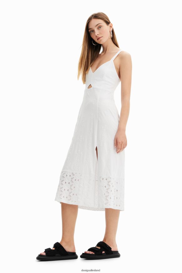 Desigual Women Strappy midi dress Clothing PFVZ0B499
