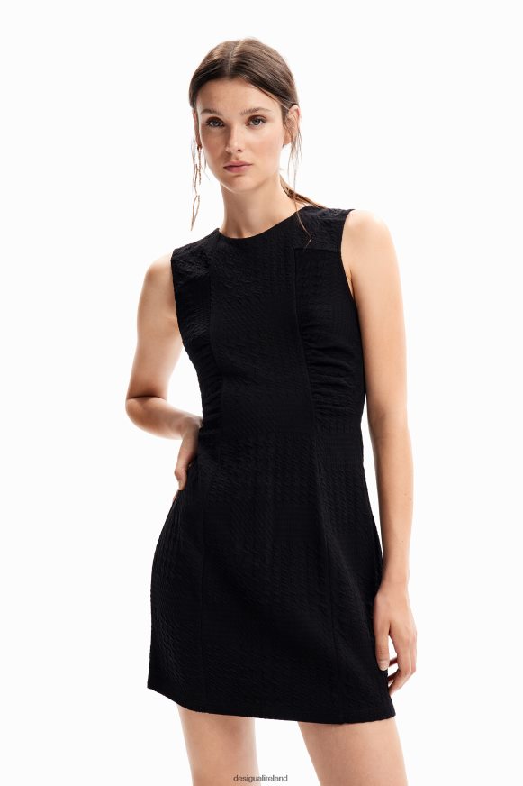 Desigual Women Textured mini dress Clothing PFVZ0B154