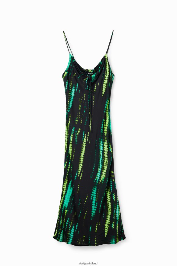 Desigual Women Tie-dye midi dress Clothing PFVZ0B19