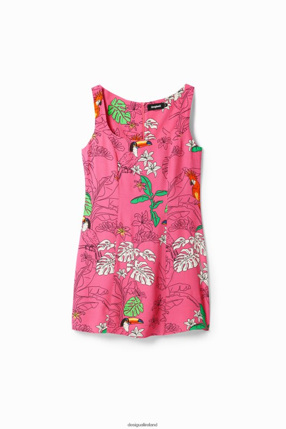 Desigual Women Tropical short dress Clothing PFVZ0B800