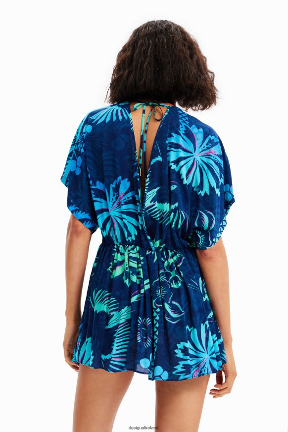Desigual Women Tropical tunic dress Clothing PFVZ0B968